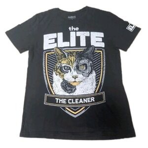All Elite Wrestling Kenny Omega The Cleaner AEW T-shirt Black Men's Medium